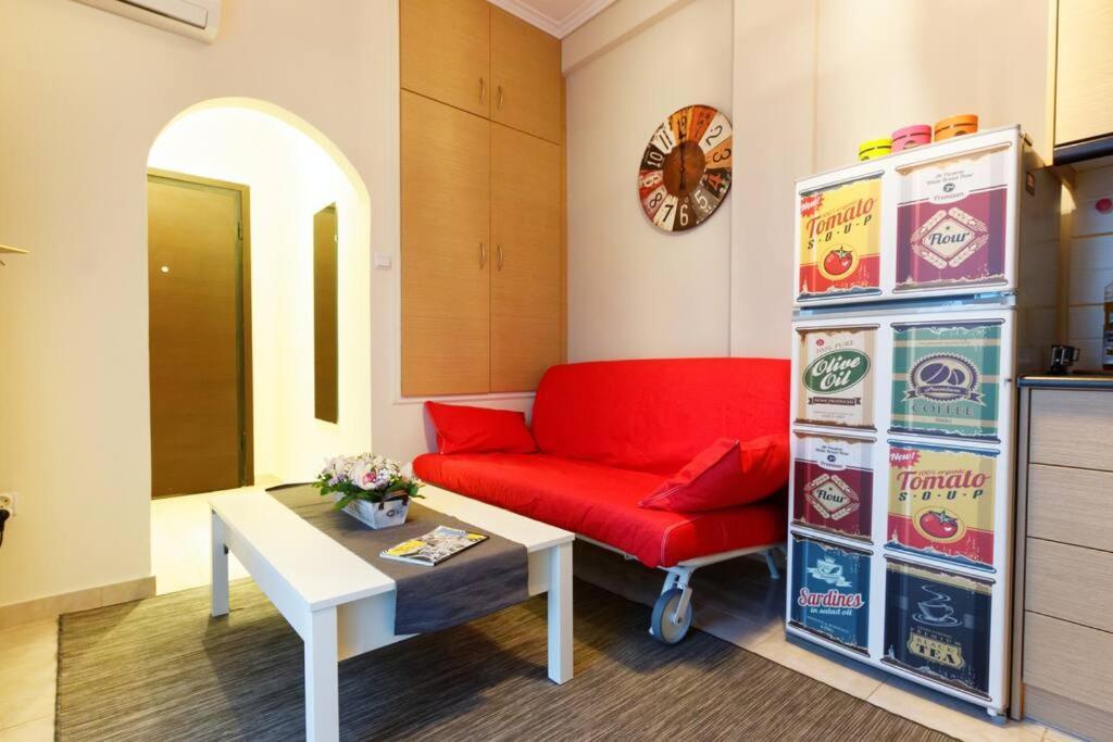 Big Terrace Near Metro And Athens Center 아파트 외부 사진